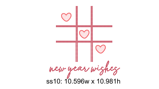 New Year Wishes Digital Template