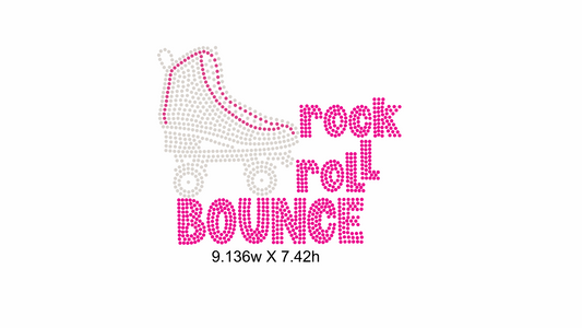 Rock Roll Bounce Digital Template